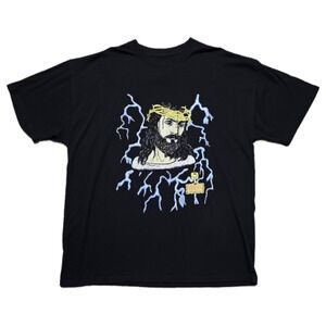 REPRINT American Thunder Jesus Lightning‎ T-Shirt Mens 2XL